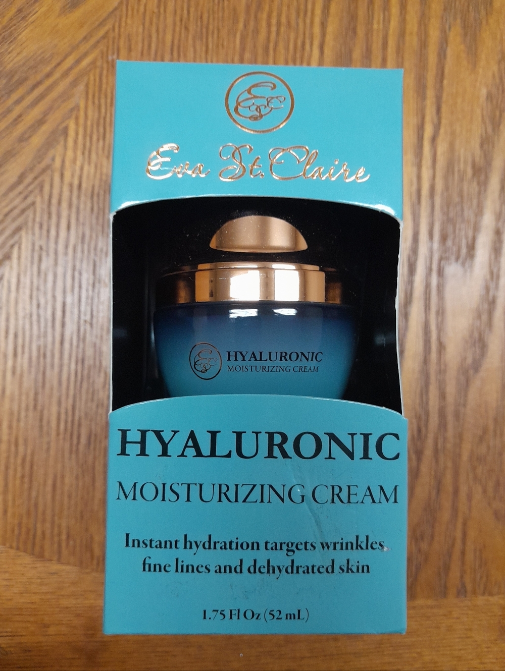 Hyaluronic Moisturizing Cream Instant Hydration NWT Size:1.75fl oz Eva St.Claire